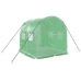 vidaXL siltumnīca ar tērauda rāmi, zaļa, 4 m², 2x2x2 m