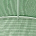 vidaXL siltumnīca ar tērauda rāmi, zaļa, 4 m², 2x2x2 m