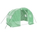 vidaXL siltumnīca ar tērauda rāmi, zaļa, 6 m², 3x2x2 m