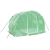 vidaXL siltumnīca ar tērauda rāmi, zaļa, 6 m², 3x2x2 m