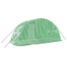 vidaXL siltumnīca ar tērauda rāmi, zaļa, 10 m², 5x2x2,3 m