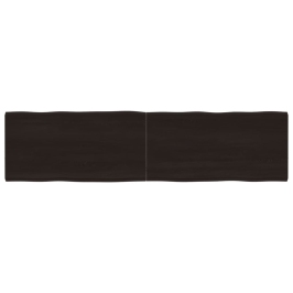 Galda Virsma, Tumši Brūna, 160X40X(2-4) Cm, Ozola Masīvkoks Vidaxl Galda Virsma, Tumši Brūna, 160X40X(2-4) Cm, Ozola Masīvkoks Vidaxl