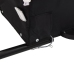 vidaXL velosipēda piekabe, 30 kg, melna un dzeltena, dzelzs