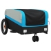 Velosipēda Piekabe, 30 Kg, Melna Un Zila, Dzelzs Vidaxl