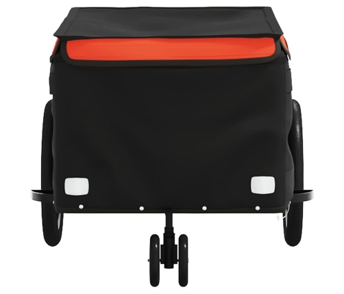 Velosipēda Piekabe, 30 Kg, Melna Un Oranža, Dzelzs Vidaxl