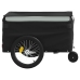 Velosipēda Piekabe, 30 Kg, Melna Un Pelēka , Dzelzs Vidaxl