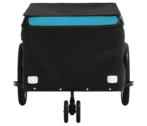 Velosipēda Piekabe, 30 Kg, Melna Un Zila, Dzelzs Vidaxl