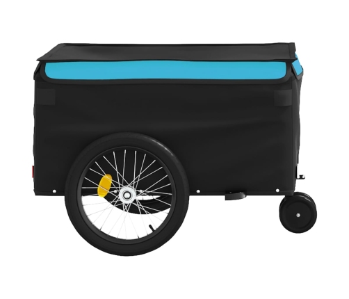 Velosipēda Piekabe, 30 Kg, Melna Un Zila, Dzelzs Vidaxl