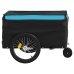 Velosipēda Piekabe, 30 Kg, Melna Un Zila, Dzelzs Vidaxl