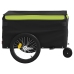 Velosipēda Piekabe, 30 Kg, Melna Un Zaļa, Dzelzs Vidaxl
