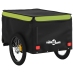 Velosipēda Piekabe, 30 Kg, Melna Un Zaļa, Dzelzs Vidaxl