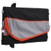 vidaXL velosipēda piekabe, 45 kg, melna un oranža, dzelzs