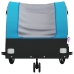Velosipēda Piekabe, 30 Kg, Melna Un Zila, Dzelzs Vidaxl