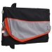 vidaXL velosipēda piekabe, 45 kg, melna un oranža, dzelzs