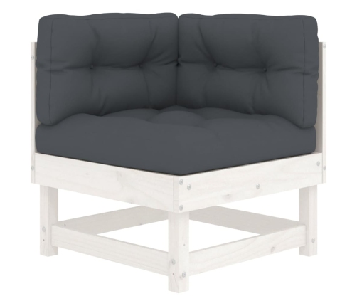 vidaXL 10-daļīgs dārza atpūtas mēbeļu komplekts ar matračiem masīvkoks