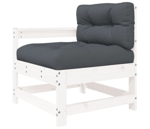 vidaXL 10-daļīgs dārza atpūtas mēbeļu komplekts ar matračiem masīvkoks