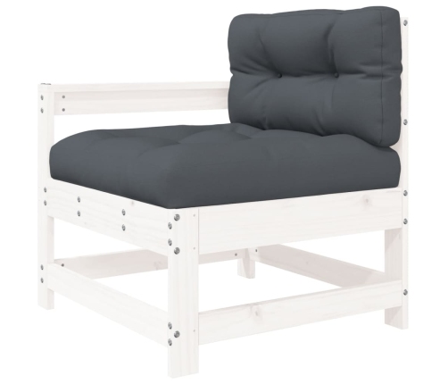 vidaXL 10-daļīgs dārza atpūtas mēbeļu komplekts ar matračiem masīvkoks