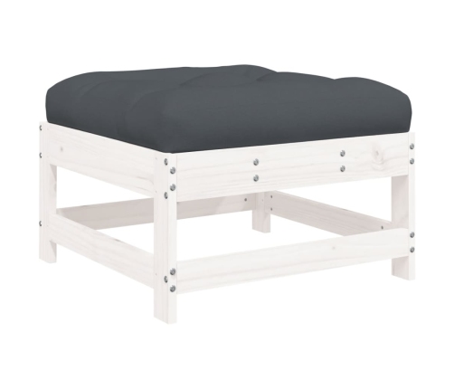 vidaXL 10-daļīgs dārza atpūtas mēbeļu komplekts ar matračiem masīvkoks