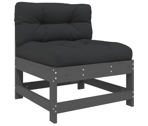 vidaXL 10-daļīgs dārza atpūtas mēbeļu komplekts, matrači, masīvkoks