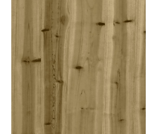 vidaXL 11-daļīgs dārza mēbeļu komplekts, impregnēts priedes koks