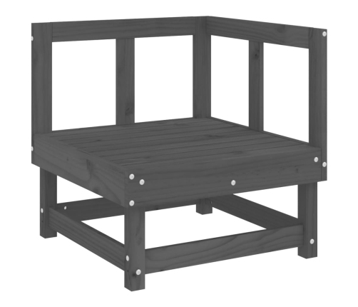 vidaXL 10-daļīgs dārza atpūtas mēbeļu komplekts, priedes masīvkoks