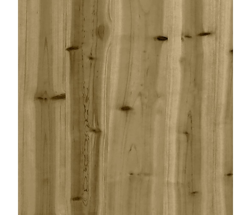 vidaXL 10-daļīgs dārza mēbeļu komplekts, impregnēts priedes koks