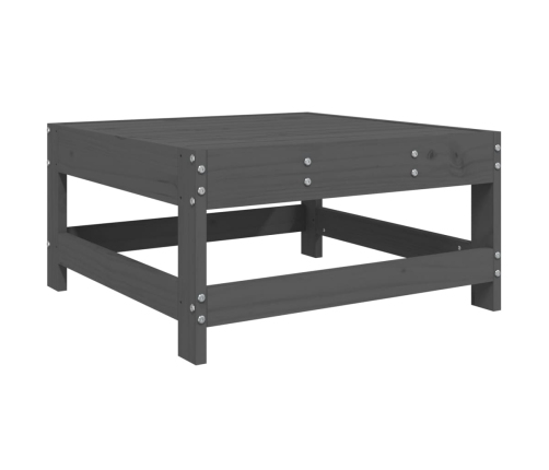 vidaXL 10-daļīgs dārza atpūtas mēbeļu komplekts, priedes masīvkoks