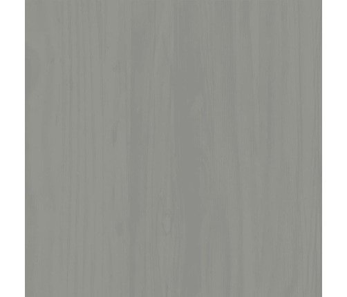 vidaXL apavu skapis VIGO, 60x35x96 cm, priedes masīvkoks, pelēks