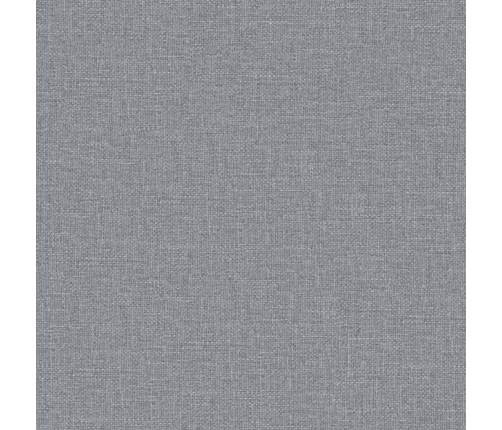 vidaXL atpūtas zvilnis, gaiši pelēks audums