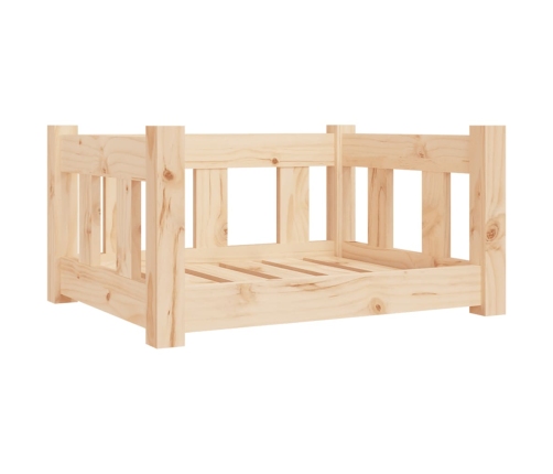 Suņu Gulta, 55,5X45,5X28 Cm, Priedes Masīvkoks Vidaxl