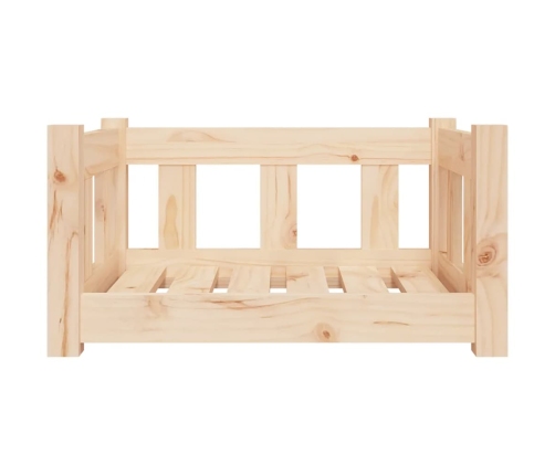 Suņu Gulta, 55,5X45,5X28 Cm, Priedes Masīvkoks Vidaxl