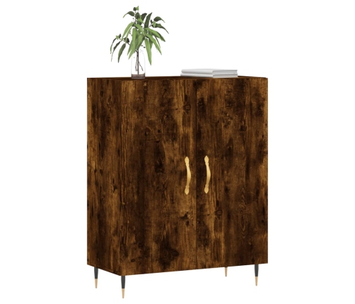 vidaXL kumode, ozolkoka krāsa, 69,5x34x90 cm, inženierijas koks