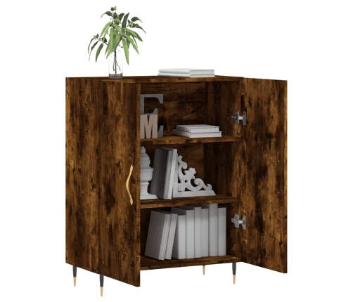 vidaXL kumode, ozolkoka krāsa, 69,5x34x90 cm, inženierijas koks