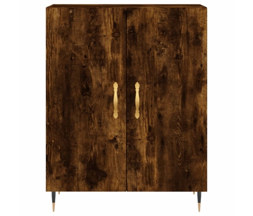 vidaXL kumode, ozolkoka krāsa, 69,5x34x90 cm, inženierijas koks