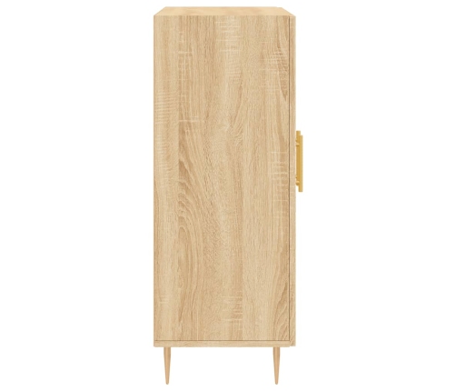 vidaXL kumode, ozolkoka krāsa, 69,5x34x90 cm, inženierijas koks