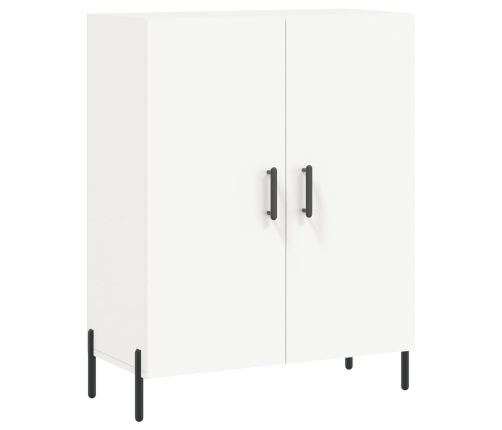 vidaXL kumode, balta, 69,5x34x90 cm, inženierijas koks