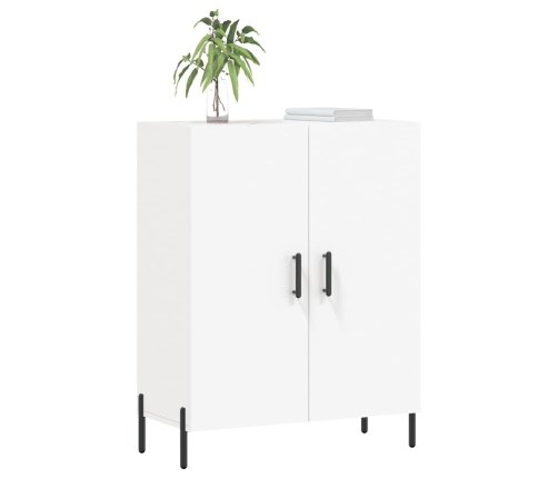 vidaXL kumode, balta, 69,5x34x90 cm, inženierijas koks