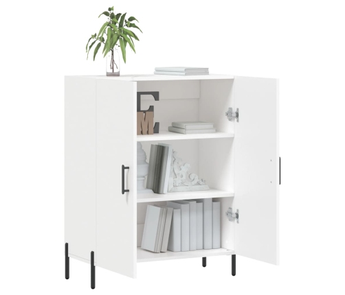 vidaXL kumode, balta, 69,5x34x90 cm, inženierijas koks