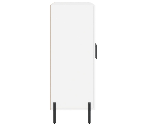 vidaXL kumode, balta, 69,5x34x90 cm, inženierijas koks