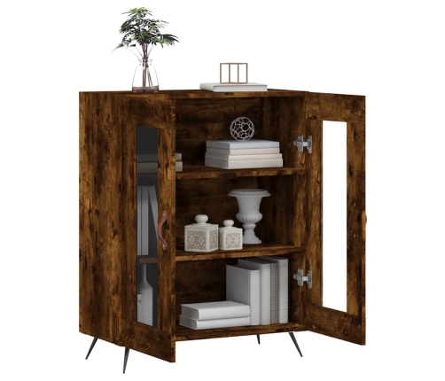 vidaXL kumode, ozolkoka krāsa, 69,5x34x90 cm, inženierijas koks