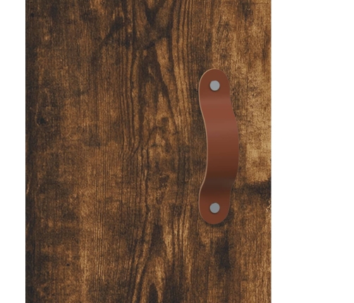 vidaXL kumode, ozolkoka krāsa, 69,5x34x90 cm, inženierijas koks