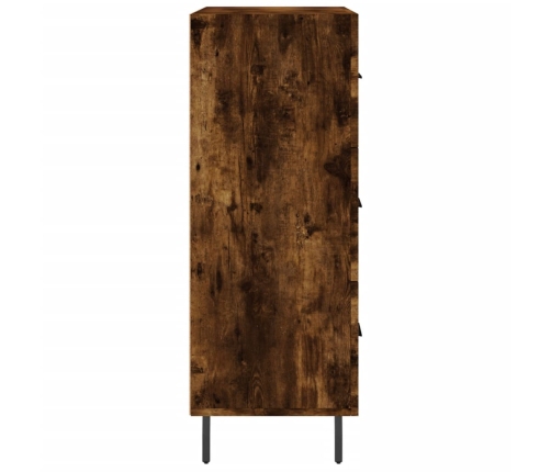 vidaXL kumode, ozolkoka krāsa, 69,5x34x90 cm, inženierijas koks