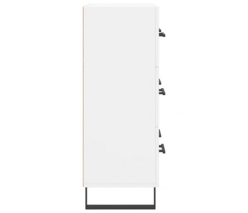 vidaXL kumode, balta, 69,5x34x90 cm, inženierijas koks