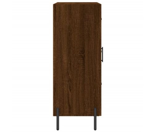 vidaXL kumode, ozolkoka krāsa, 69,5x34x90 cm, inženierijas koks