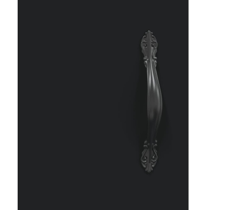 vidaXL kumode, melna, 69,5x34x90 cm, inženierijas koks