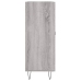 vidaXL kumode, pelēka ozolkoka, 69,5x34x90 cm, inženierijas koks