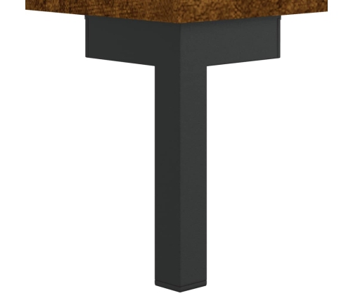 vidaXL kumode, ozolkoka krāsa, 69,5x34x90 cm, inženierijas koks