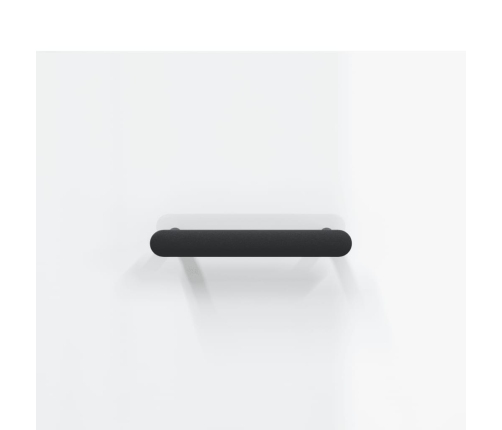 vidaXL kumode, spīdīgi balta, 69,5x34x90 cm, inženierijas koks