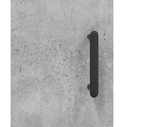 vidaXL kumode, betona pelēka, 69,5x34x90 cm, inženierijas koks