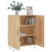 vidaXL kumode, ozolkoka krāsa, 69,5x34x90 cm, inženierijas koks